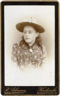 Clara Bernards 1891